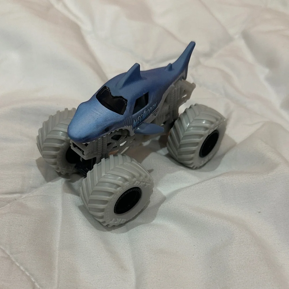 Blue Shark Monster Truck Toy